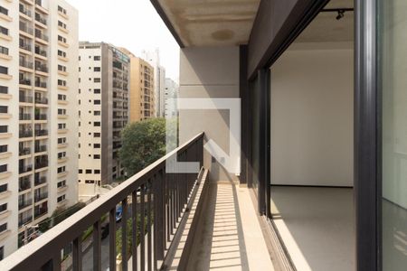 Varanda Studio de kitnet/studio à venda com 1 quarto, 27m² em Vila Olímpia, São Paulo