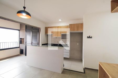 Sala/Cozinha de apartamento para alugar com 2 quartos, 50m² em Brás, São Paulo