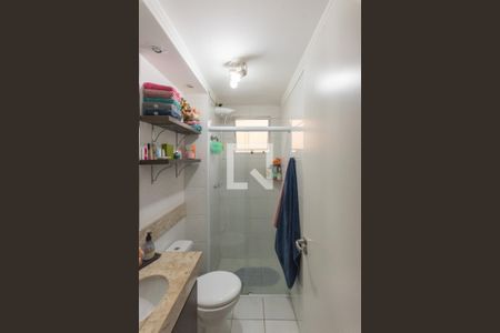 Banheiro da Suíte de apartamento à venda com 2 quartos, 57m² em Parque Fazendinha, Campinas