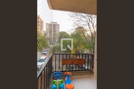 Sacada da Sala de apartamento à venda com 2 quartos, 57m² em Parque Fazendinha, Campinas