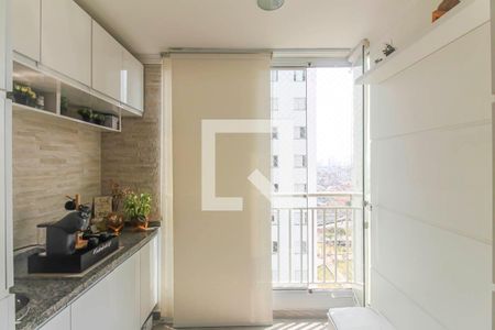 Varanda da Sala de apartamento para alugar com 2 quartos, 58m² em Vila Ema, São Paulo