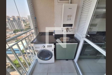 Area de serviço  de apartamento à venda com 2 quartos, 42m² em Parque Industrial Tomas Edson, São Paulo