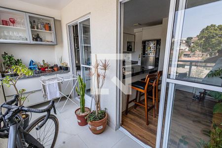 Varanda de apartamento à venda com 2 quartos, 60m² em Ouro Preto, Belo Horizonte