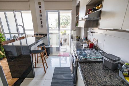 Cozinha de apartamento à venda com 2 quartos, 60m² em Ouro Preto, Belo Horizonte