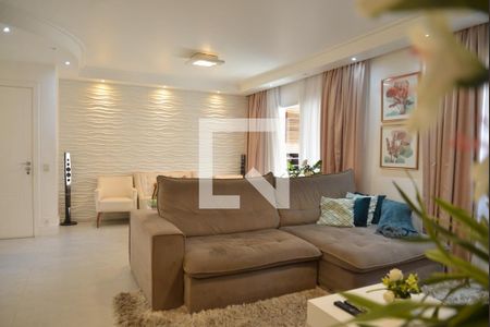 Sala de apartamento à venda com 3 quartos, 130m² em Campestre, Santo André