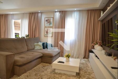 Sala de apartamento para alugar com 3 quartos, 130m² em Campestre, Santo André