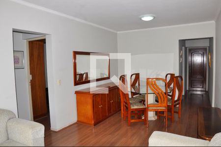 Detalhe - Sala com Varanda de apartamento para alugar com 2 quartos, 75m² em Vila Amélia, São Paulo