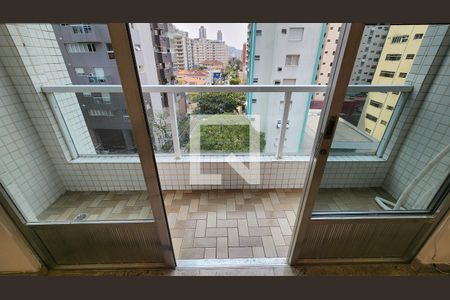 Vista da Sala de apartamento para alugar com 4 quartos, 200m² em Gonzaga, Santos