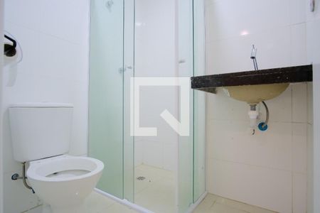 Banheiro de kitnet/studio à venda com 1 quarto, 40m² em Chácara Califórnia, São Paulo