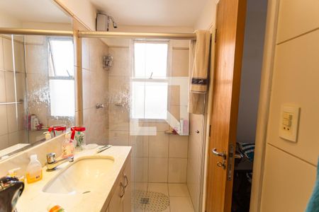 Banheiro da Suíte de apartamento à venda com 3 quartos, 110m² em Anchieta, Belo Horizonte