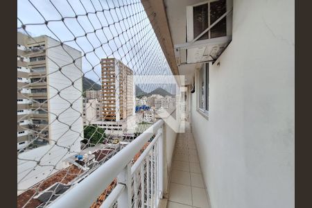 Varanda Sala de apartamento para alugar com 2 quartos, 77m² em Botafogo, Rio de Janeiro