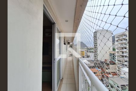 Varanda Sala de apartamento para alugar com 2 quartos, 77m² em Botafogo, Rio de Janeiro