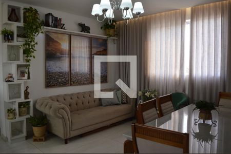 Sala de apartamento à venda com 3 quartos, 85m² em Novo Eldorado, Contagem