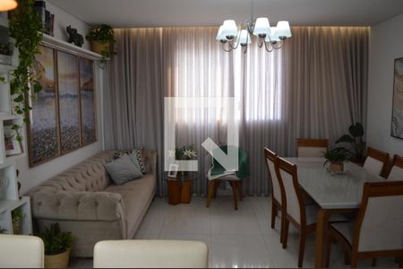 Sala de apartamento à venda com 3 quartos, 85m² em Novo Eldorado, Contagem