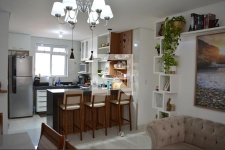 Sala de apartamento à venda com 3 quartos, 85m² em Novo Eldorado, Contagem