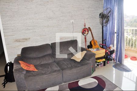 Detalhe - Sala de apartamento para alugar com 2 quartos, 56m² em Jardim Marilu, São Paulo