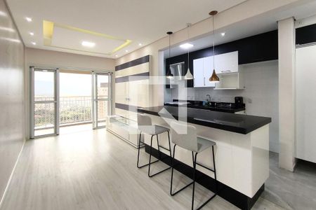 Sala  de apartamento à venda com 3 quartos, 80m² em Medeiros, Jundiaí