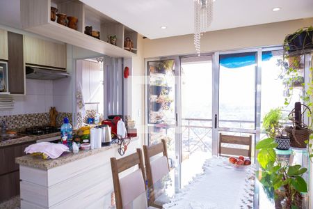 Sala de Jantar de apartamento à venda com 3 quartos, 57m² em Jardim Castelo, São Paulo