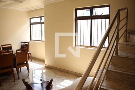 Sala de apartamento à venda com 4 quartos, 272m² em Jardim Riacho das Pedras, Contagem