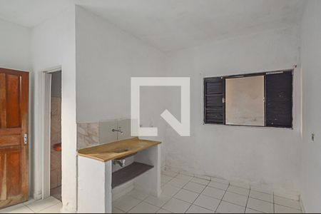 Cozinha de casa para alugar com 1 quarto, 50m² em Jardim Petroni, São Bernardo do Campo