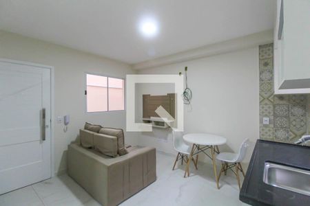 Sala/Cozinha  de apartamento para alugar com 2 quartos, 40m² em Parque São Lucas, São Paulo