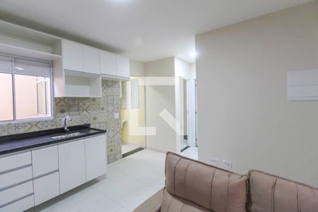 Sala/Cozinha  de apartamento para alugar com 2 quartos, 40m² em Parque São Lucas, São Paulo