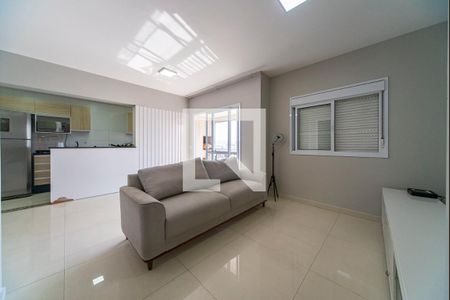 Sala de apartamento para alugar com 2 quartos, 67m² em Vila Homero Thon, Santo André