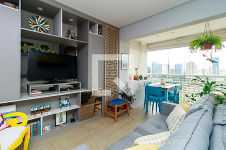 Sala de apartamento para alugar com 1 quarto, 54m² em Vila Cordeiro, São Paulo