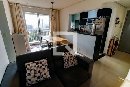 Sala de apartamento para alugar com 2 quartos, 55m² em Vila Sonia do Taboao, Taboão da Serra