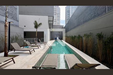 Studio para alugar com 25m², 1 quarto e sem vaga Studio para alugar com 25m², 1 quarto e sem vagaPiscina