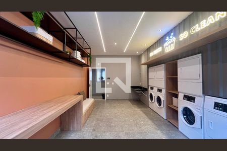 Studio para alugar com 25m², 1 quarto e sem vaga Studio para alugar com 25m², 1 quarto e sem vagaLavanderia