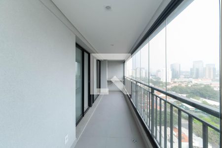 Varanda de apartamento à venda com 2 quartos, 68m² em Vila Cordeiro, São Paulo