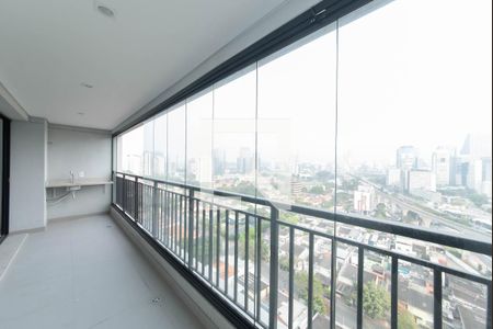 Varanda de apartamento à venda com 2 quartos, 68m² em Vila Cordeiro, São Paulo