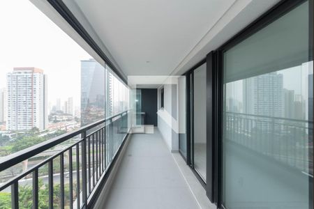 Varanda de apartamento à venda com 2 quartos, 68m² em Vila Cordeiro, São Paulo