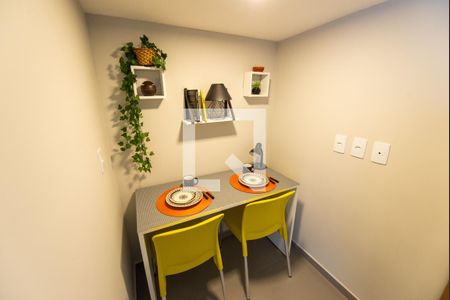 Sala de jantar/Escritório de kitnet/studio para alugar com 1 quarto, 18m² em Chacara do Visconde, Taubaté