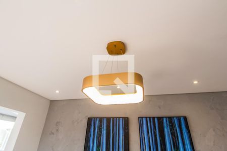 Detalhe Sala de casa de condomínio à venda com 4 quartos, 257m² em Alphaville, Santana de Parnaíba