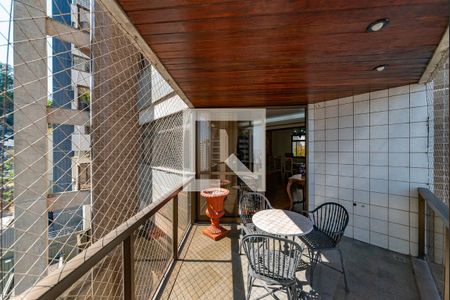 Varanda da Sala 1 de apartamento à venda com 4 quartos, 180m² em Gutierrez, Belo Horizonte