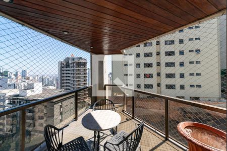 Varanda da Sala 1 de apartamento à venda com 4 quartos, 180m² em Gutierrez, Belo Horizonte