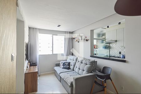 Sala de apartamento para alugar com 2 quartos, 56m² em Planalto, São Bernardo do Campo