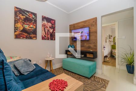 Sala de apartamento à venda com 2 quartos, 53m² em Cidade Baixa, Porto Alegre