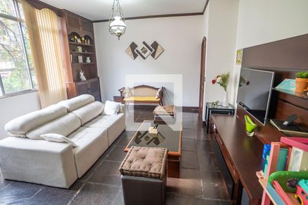 Sala de apartamento para alugar com 3 quartos, 123m² em Botafogo, Rio de Janeiro