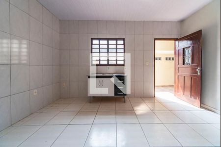 Sala e Cozinha de casa para alugar com 1 quarto, 40m² em Jardim Irene, Santo André