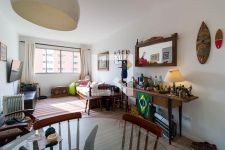 Sala de apartamento à venda com 2 quartos, 70m² em Real Parque, São Paulo