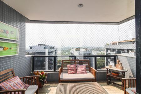 Varanda de apartamento à venda com 2 quartos, 88m² em Barra da Tijuca, Rio de Janeiro