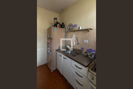 Cozinha de kitnet/studio à venda com 1 quarto, 26m² em Partenon, Porto Alegre