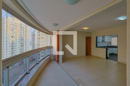 Sala de apartamento para alugar com 3 quartos, 104m² em Vila da Serra, Nova Lima