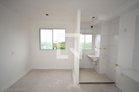 Sala/Cozinha de apartamento à venda com 2 quartos, 35m² em Usina Piratininga, São Paulo