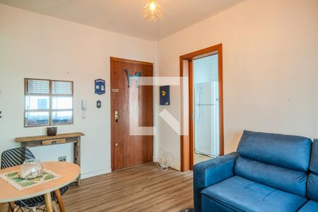 Sala de apartamento à venda com 2 quartos, 65m² em Cristal, Porto Alegre