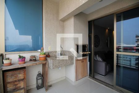 Sala - Varanda de apartamento para alugar com 3 quartos, 87m² em Barra Olímpica, Rio de Janeiro