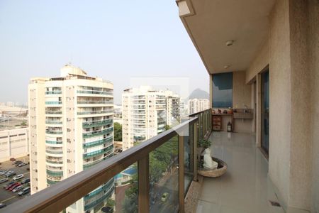 Sala - Varanda de apartamento para alugar com 3 quartos, 87m² em Barra Olímpica, Rio de Janeiro